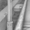 section of a graphite based artwork on hot pressed Arches watercolour paper linking to larger version about models of congnition