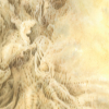 section of brown painting linking to a larger version of a watercolour painting about the anatomy of trees